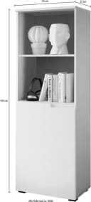 Aktenschrank BEGA OFFICE Spice Weiß Mehrzweckschrank Bild 3