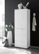 BEGA OFFICE Spice Aktenschrank Weiß Hochglanz 3 Schubladen Bild 1