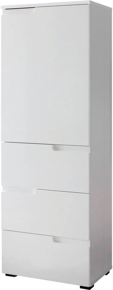 BEGA OFFICE Spice Aktenschrank Weiß Hochglanz 3 Schubladen - Bild 2