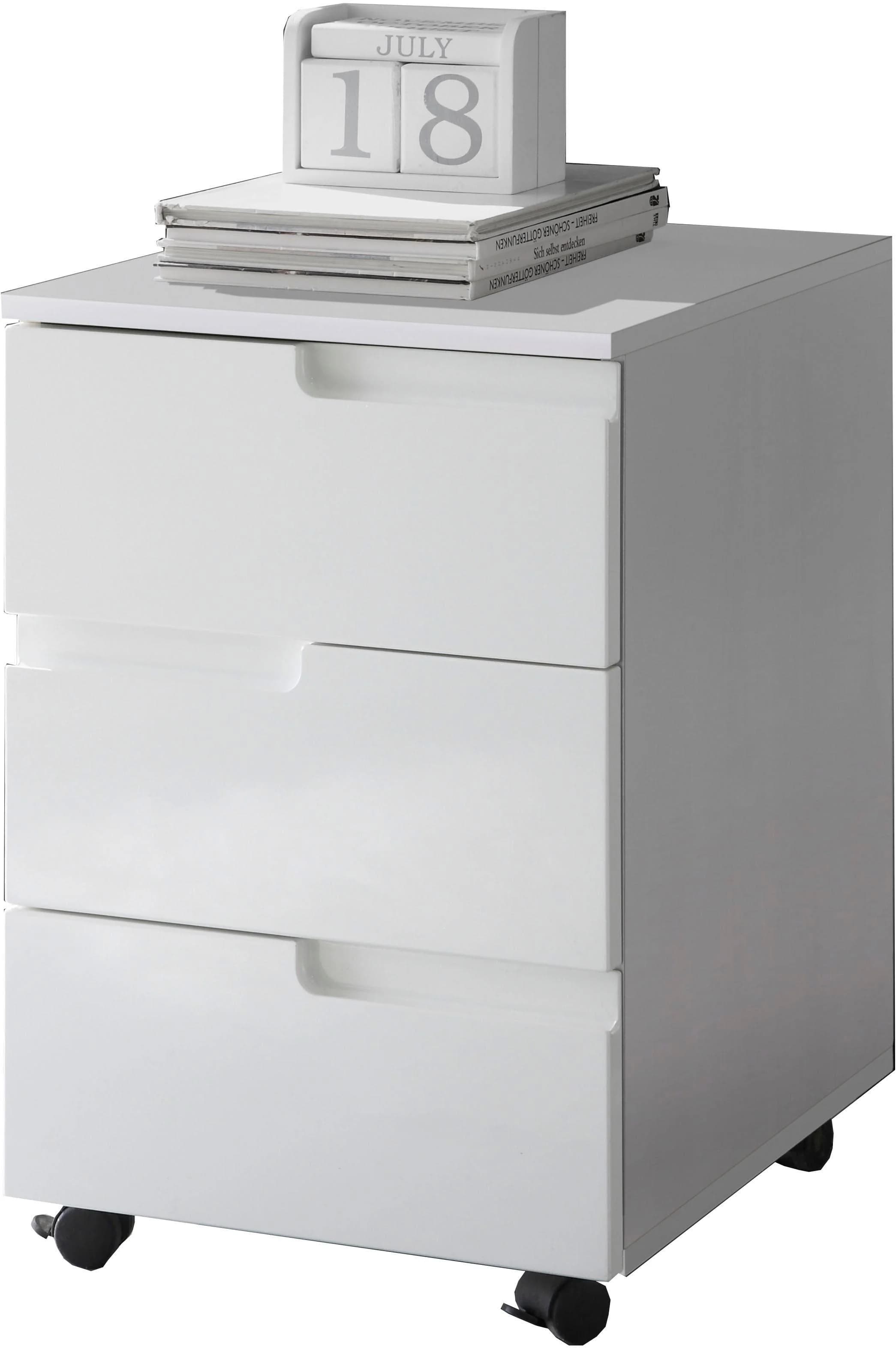 BEGA OFFICE Rollcontainer Spice Weiß 3 Schubladen - Bild 5