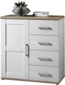 HBZ Kommode Romance Landhausstil Braun 93x99x45 cm Bild 1