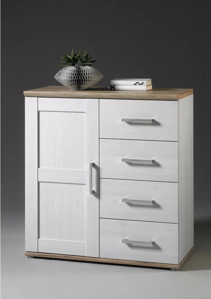 HBZ Kommode Romance Landhausstil Braun 93x99x45 cm - Bild 2