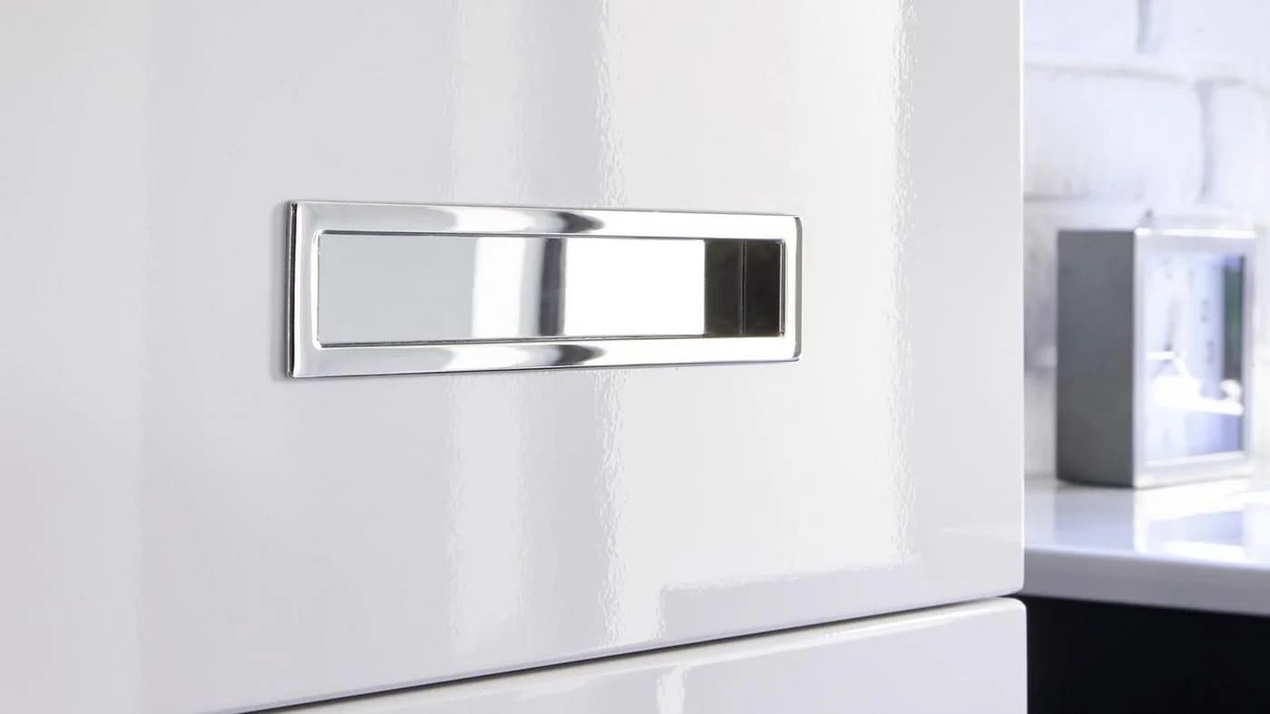 BEGA BBK Hochschrank Melissa Grau Weiß Hochglanz Badezimmer Hängeschrank - Bild 5