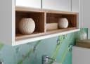 BASIC by Balculina Spiegelschrank Mila Weiß mit LED und Steckdose Bild 1