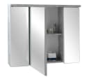 Badezimmerspiegelschrank POOL Grau 3 Spiegeltüren LED Bild 5