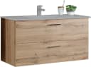 BASIC by Balculina Waschtisch Best Wildeiche mit Keramikbecken Bild 2
