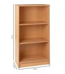 Bega Consult Regal OPTIMUS Buchedekor Braun mit höhenverstellbaren Böden Bild 4