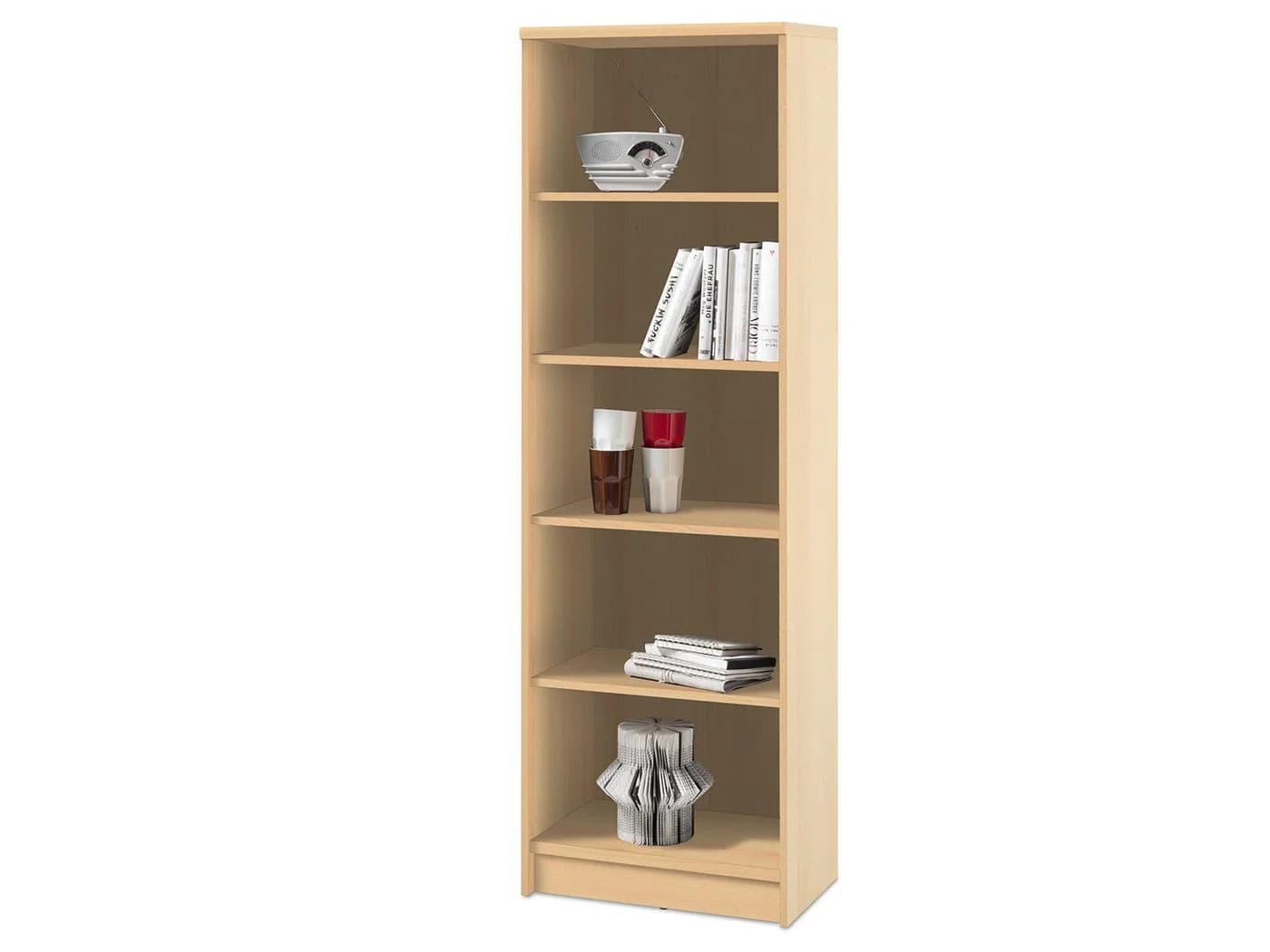 Bücherregal OPTIMUS Buchedekor Braun - Bild 2