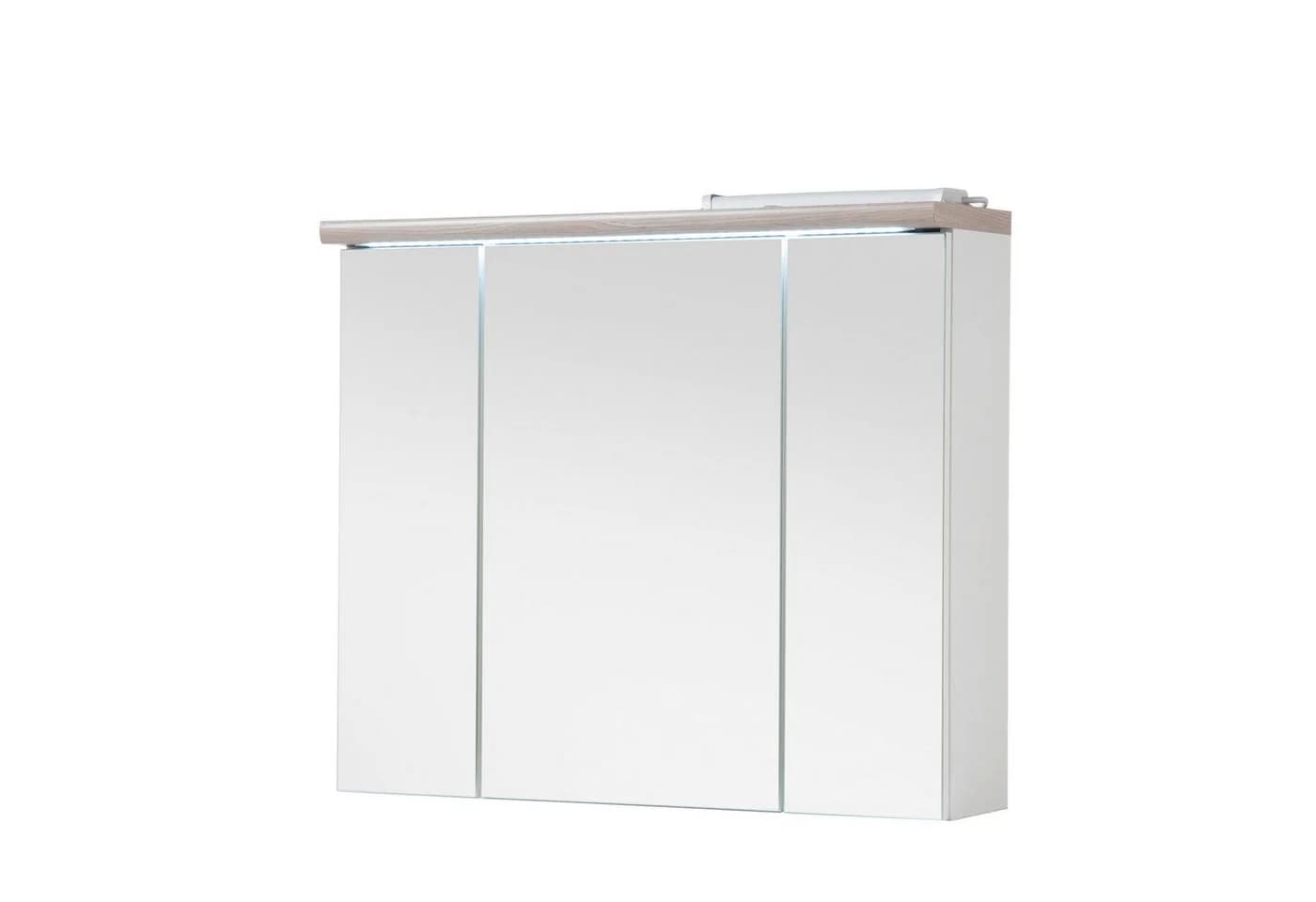 Bega Consult Badezimmerspiegelschrank Country Anderson Pine Optik mit LED