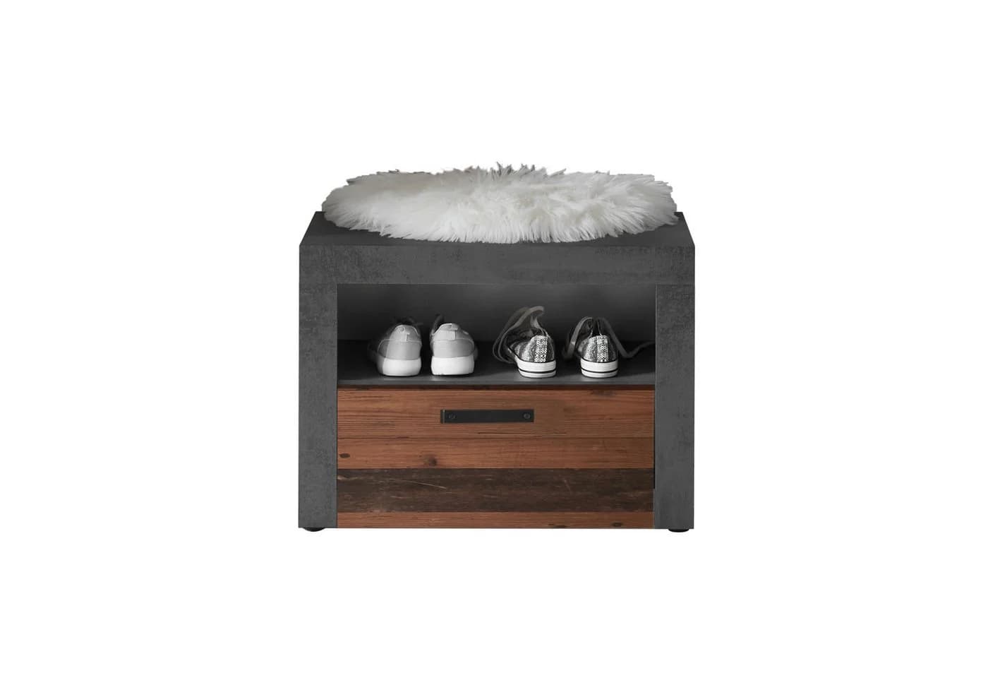 Bega Consult Garderobenbank Jones Matera Old Wood Schuhbank - Bild 2