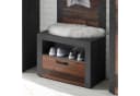 Bega Consult Garderobenbank Jones Matera Old Wood Schuhbank Bild 3