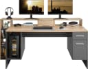 BEGA OFFICE Highscore 4 Gamingtisch mit LED-Beleuchtung Grau Bild 3