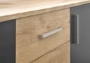 HBZ Kommode BC-Drift-2 Sideboard 3 Türen 4 Schubladen Braun Grau Bild 5