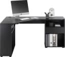 Eckschreibtisch Gamingtisch Modern Schwarz Bild 3