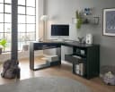 Eckschreibtisch Gamingtisch Modern Schwarz Bild 4