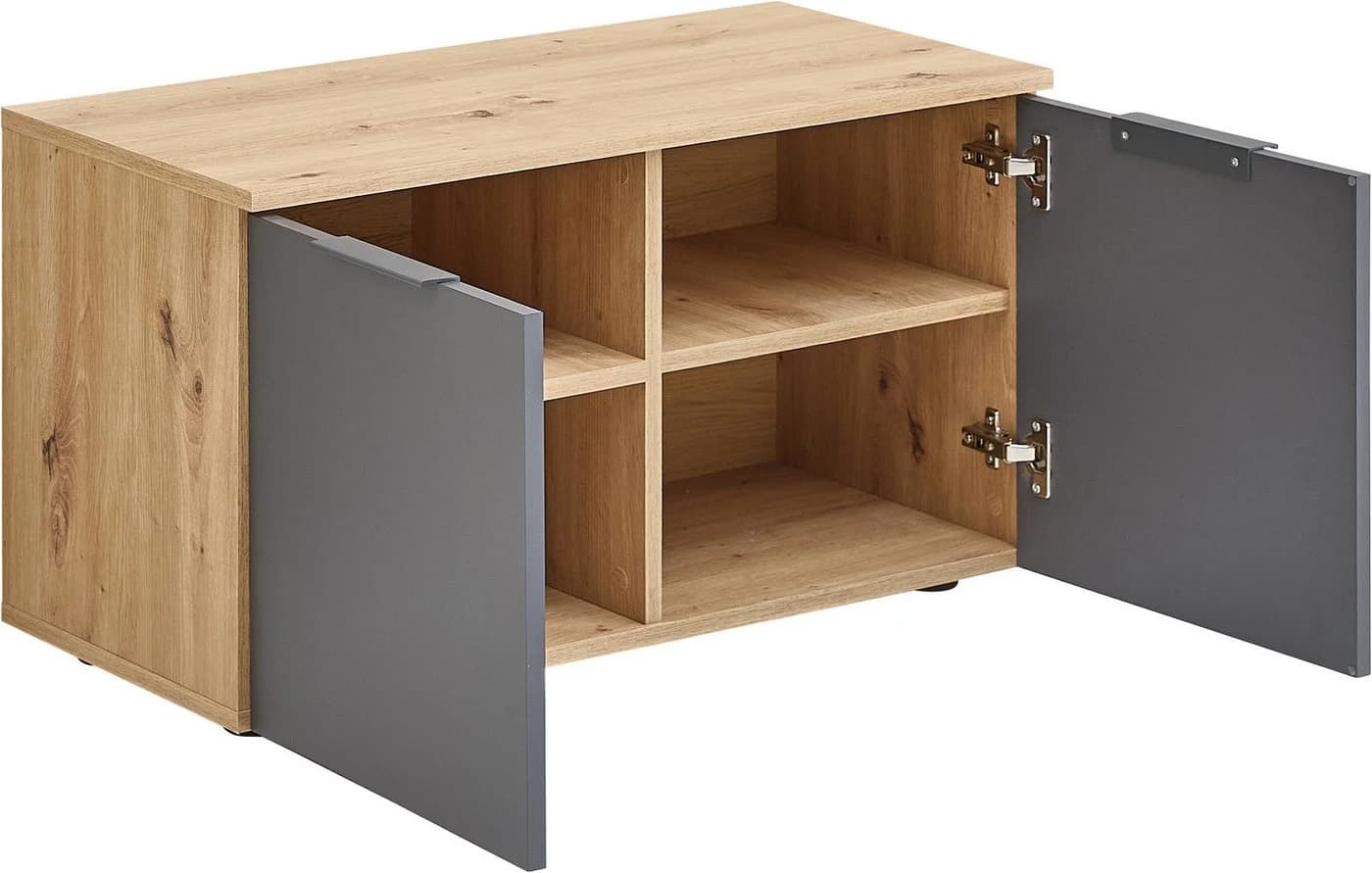 HBZ Schuhbank Lagos Garderobenbank Grau Eiche - Bild 5