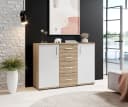 HBZ Kommode BC-Drift-2 Sideboard Braun Weiß Modern Bild 2