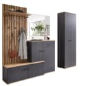 Bega Consult Garderoben-Set 2-tlg. Anthrazit Artisan Dekor Bild 3