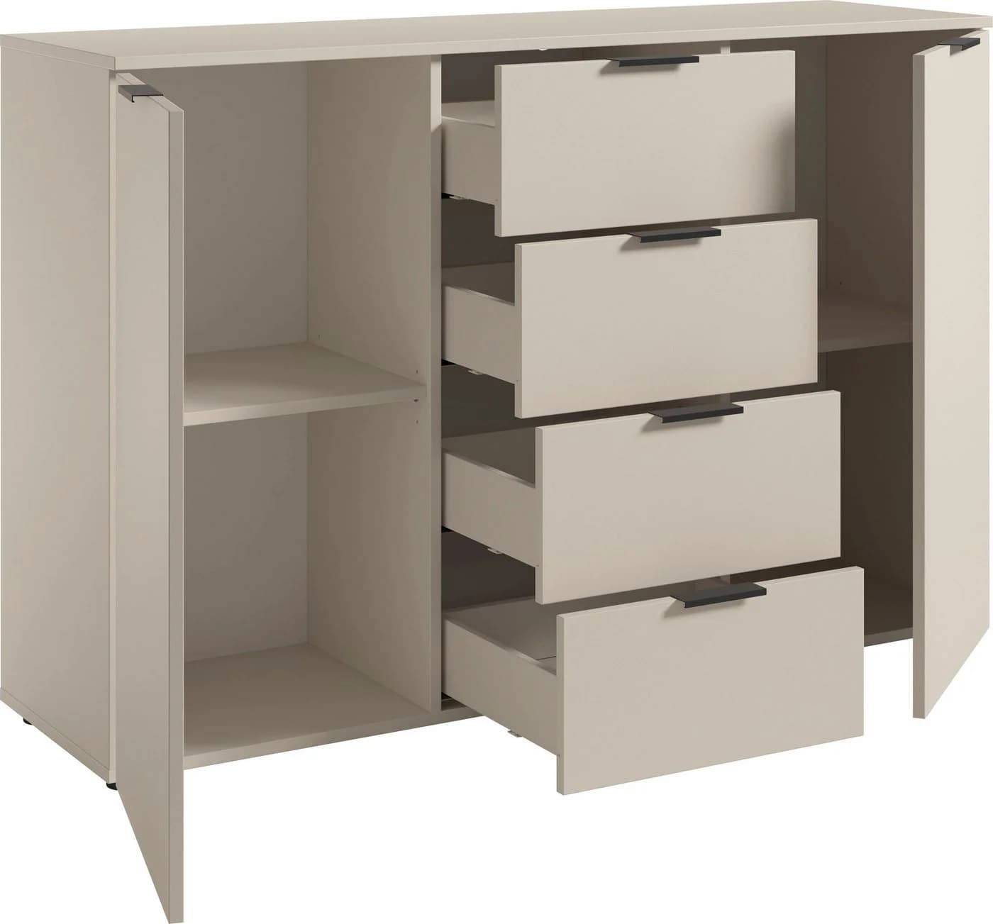 HBZ Linz Sideboard Kaschmir Modern mit 4 Schubladen - Bild 5