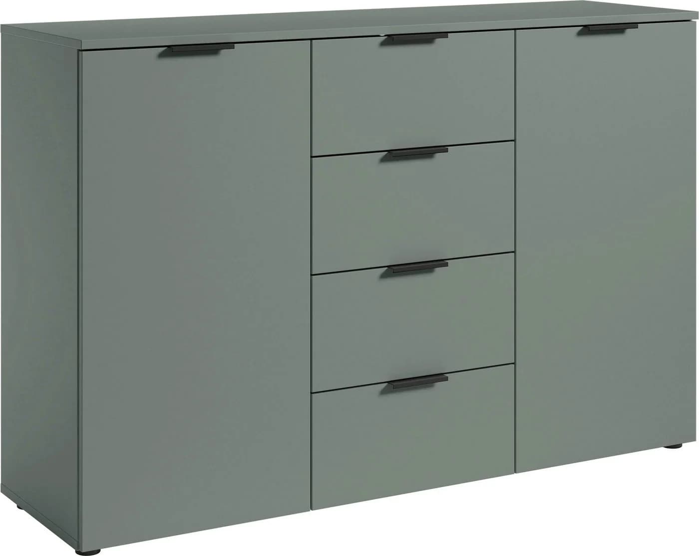 HBZ Sideboard Linz Salbei 4 Schubladen 2 Türen Modern - Bild 2