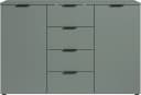 HBZ Sideboard Linz Salbei 4 Schubladen 2 Türen Modern Bild 3