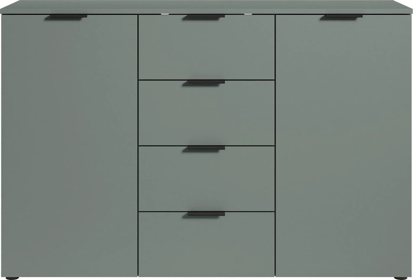 HBZ Sideboard Linz Salbei 4 Schubladen 2 Türen Modern - Bild 3
