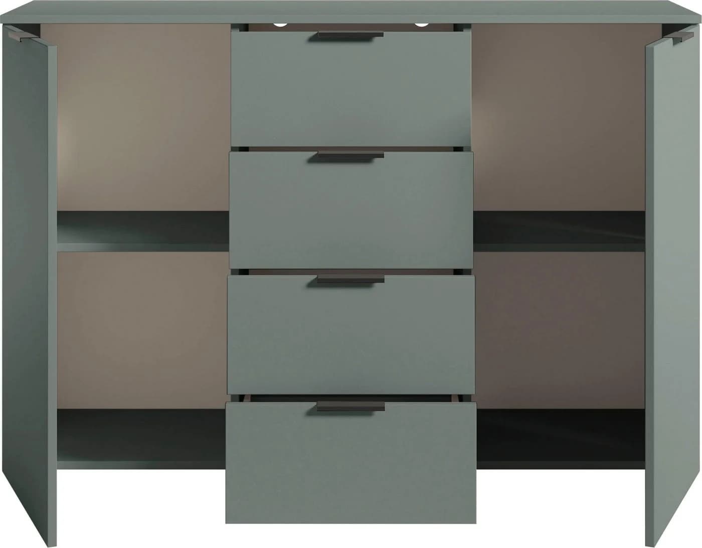 HBZ Sideboard Linz Salbei 4 Schubladen 2 Türen Modern - Bild 4