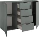 HBZ Sideboard Linz Salbei 4 Schubladen 2 Türen Modern Bild 5