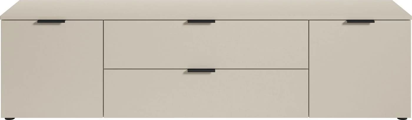 HBZ Lowboard Linz TV-Unterschrank Beige Lip-Griff - Bild 3