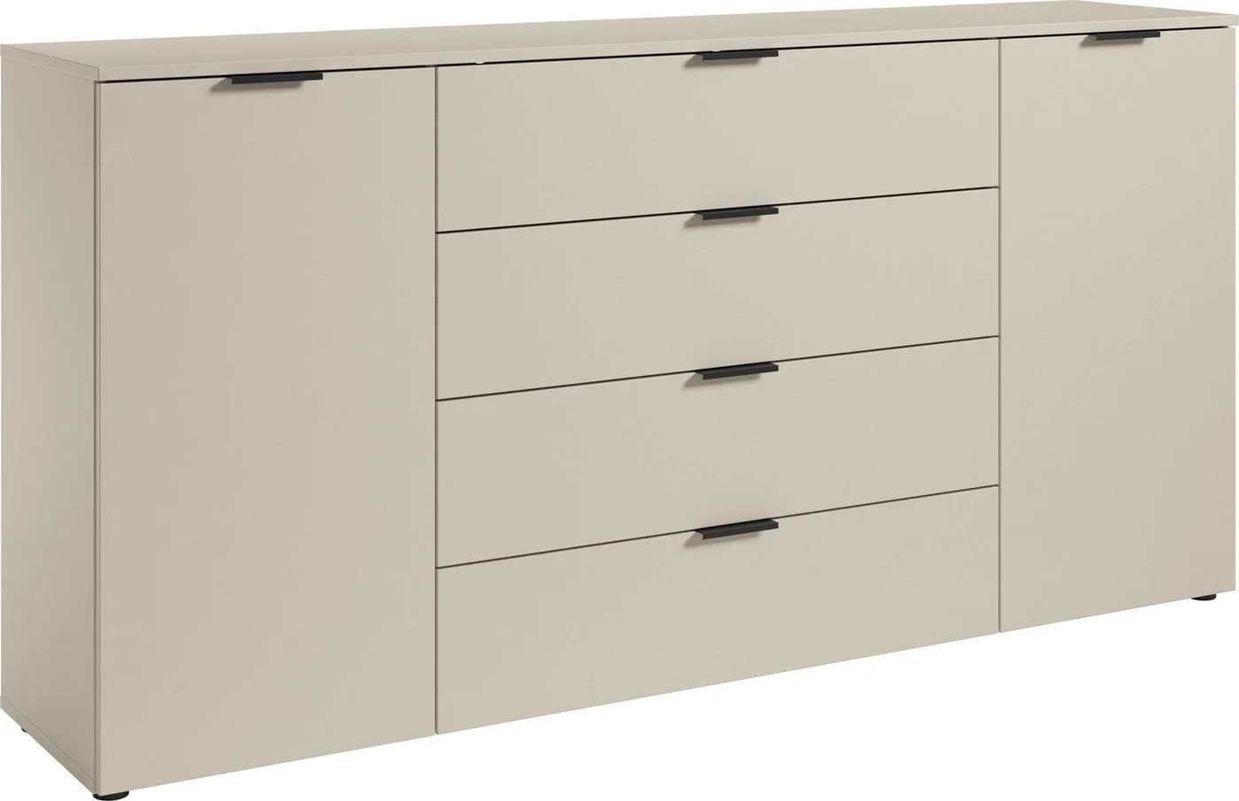 HBZ Linz Sideboard Kaschmir Schwarz 180cm Modern - Bild 2