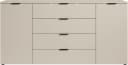HBZ Linz Sideboard Kaschmir Schwarz 180cm Modern Bild 3