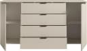 HBZ Linz Sideboard Kaschmir Schwarz 180cm Modern Bild 4
