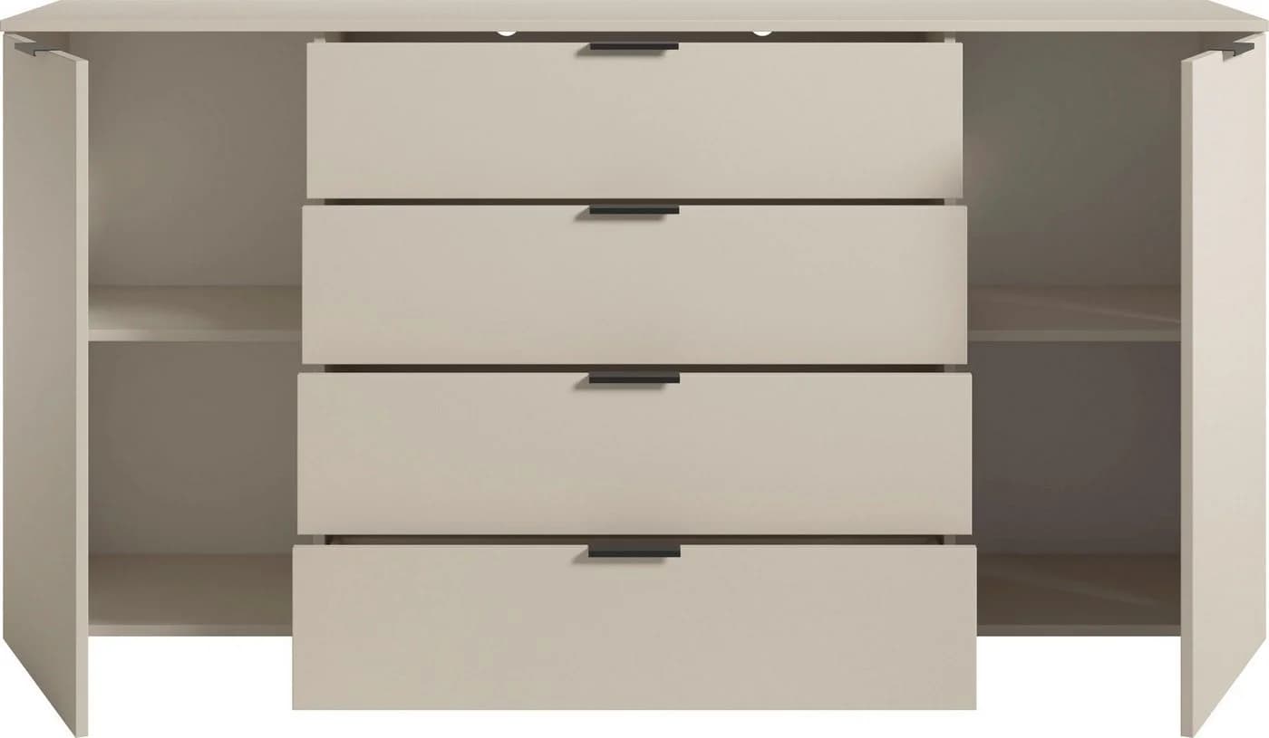 HBZ Linz Sideboard Kaschmir Schwarz 180cm Modern - Bild 4