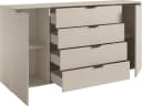 HBZ Linz Sideboard Kaschmir Schwarz 180cm Modern Bild 5