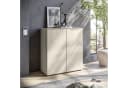 HBZ Kommode Santorin Beige Glasfronten Softclose Bild 2