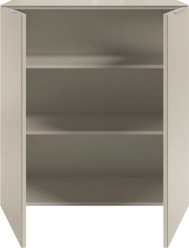 HBZ Kommode Santorin Beige Glasfronten Softclose - Bild 4