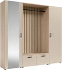 Livetastic Garderobe Eiche Kaschmir Drehtüren Bild 2