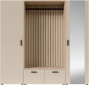 Livetastic Garderobe Eiche Kaschmir Drehtüren Bild 3