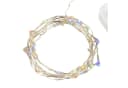 Linder Exclusiv LED-Lichterkette 30 LEDs bunt silber Kupferdraht Batterie Bild 1
