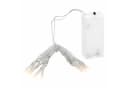 Linder Exclusiv LED-Lichterkette Batterie 10 LEDs warmweiß transparentes Kabel Bild 1