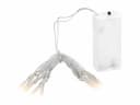 Linder Exclusiv LED-Lichterkette Batterie 10 LEDs warmweiß transparentes Kabel Bild 2