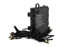 Linder Exclusiv LED-Lichterkette Batterie 3,4m 8 Funktionen Timer Schwarz Bild 2