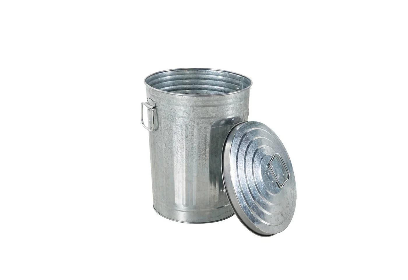 Linder Exclusiv Mülltonne Stahltonne mit Deckel 30L - Bild 2