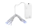 Linder Exclusiv LED-Lichterkette Batterie 10 LEDs kaltweiß transparent Bild 2