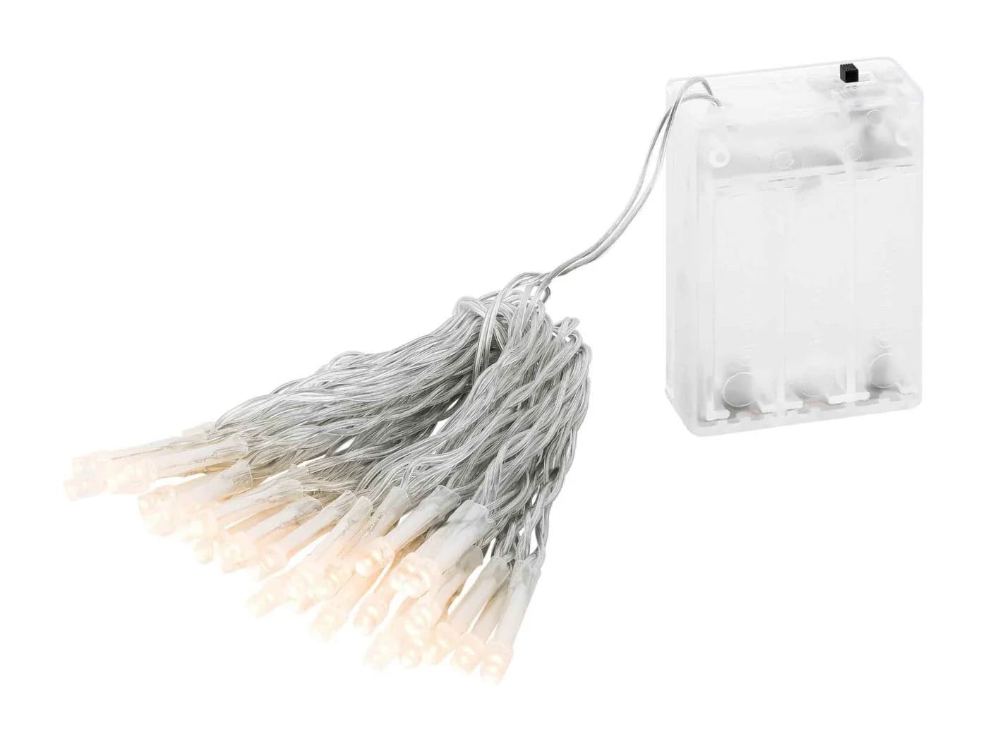 Linder Exclusiv GmbH LED-Lichterkette 30 LEDs Warmweiß 4,35m Batterie Timer - Bild 2