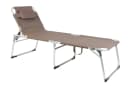 LEX Gartenliege XXL Sonnenliege Taupe Aluminium Bild 2