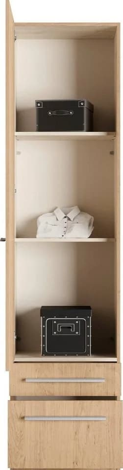Priess Kleiderschrank Barcelona Braun Klassisch - Bild 4