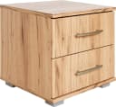 Nachtkonsole PRIESS Husum Beige 2 Schubkästen Holzwerkstoff Bild 1