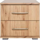 Nachtkonsole PRIESS Husum Beige 2 Schubkästen Holzwerkstoff Bild 2