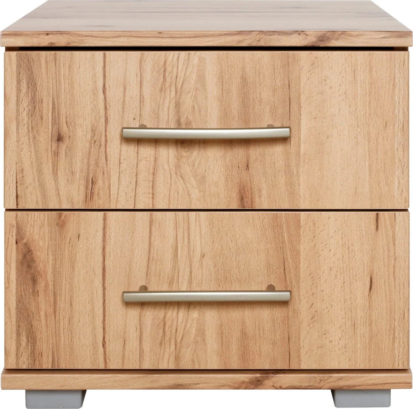 Nachtkonsole PRIESS Husum Beige 2 Schubkästen Holzwerkstoff - Bild 2